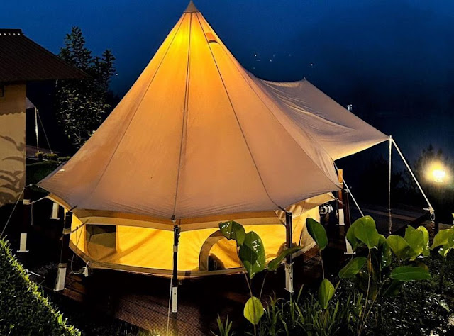 the heaven glamping wonosobo foto