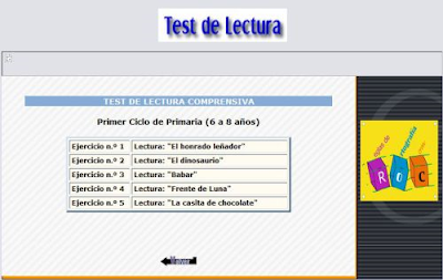 http://reglasdeortografia.com/testcomprension1ciclo.html