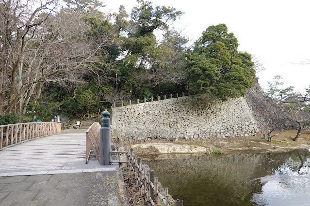 島根県松江市内中原町 松江城  千鳥橋(御廊下橋)