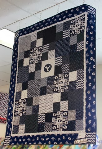 BYU quilt and kit from The Fabric Mill