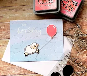 Sunny Studio Stamps: Missing Ewe Customer Card Share by Noga Shefer