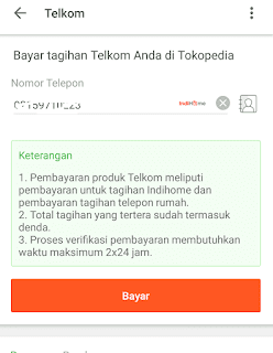 Cara Bayar Tagihan Indihome