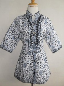  Model  Baju  Batik Lengkap Terbaru Februari 2013