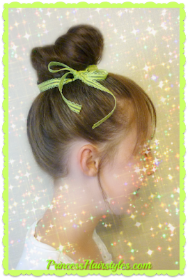 Tinker bell hairstyle tutorial, how to make faux bangs