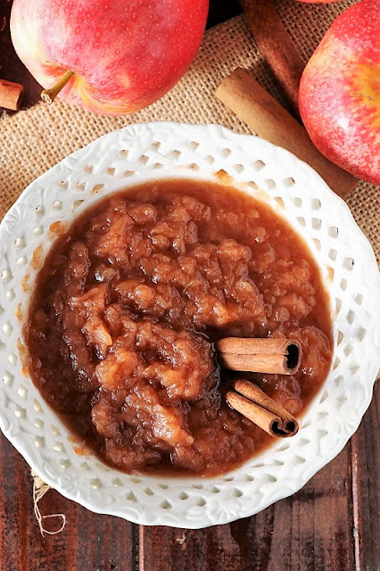 t allow the ease of this tedious cooker applesauce recipe fool you lot into thinking it isn Slow Cooker Applesauce  thus piece of cake 1st graders tin brand it!