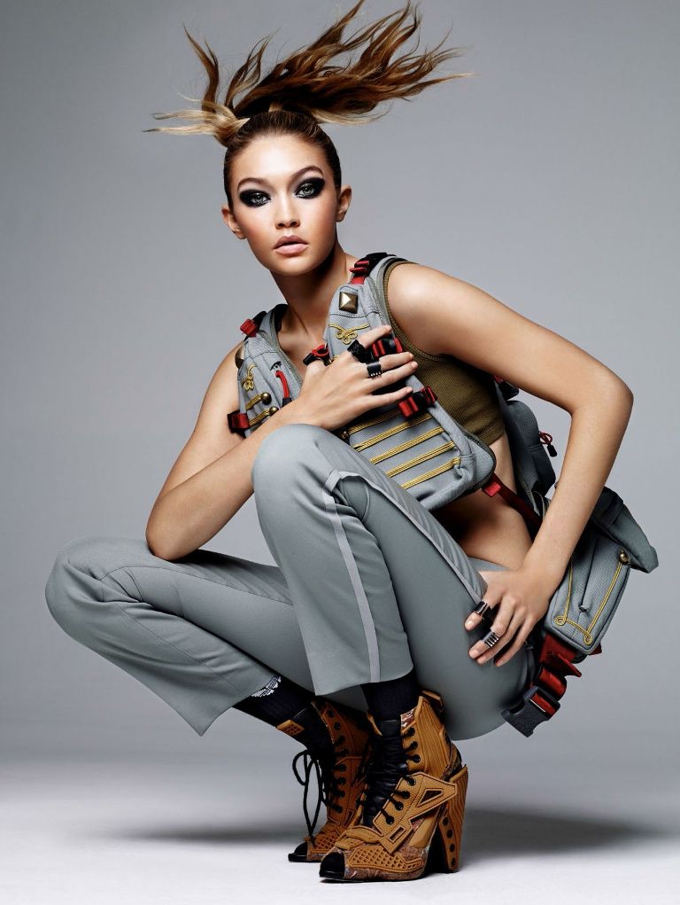 Gigi Hadid – Vogue Magazine China March 2016 Photo Shoot