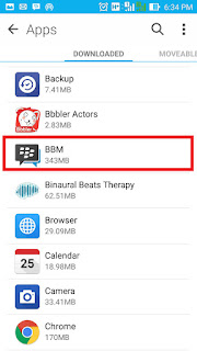 cari aplikasi BBM