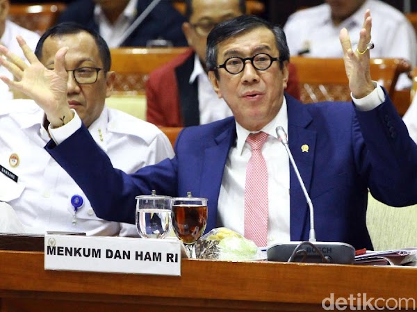 Yasonna Ogah Bicara Kasus Harun Masiku di DPR: Saya Menkum HAM Sekarang
