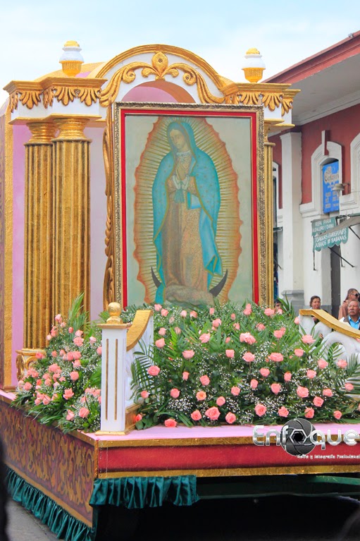 Festejan a la Virgen Morena en Zapotlán 