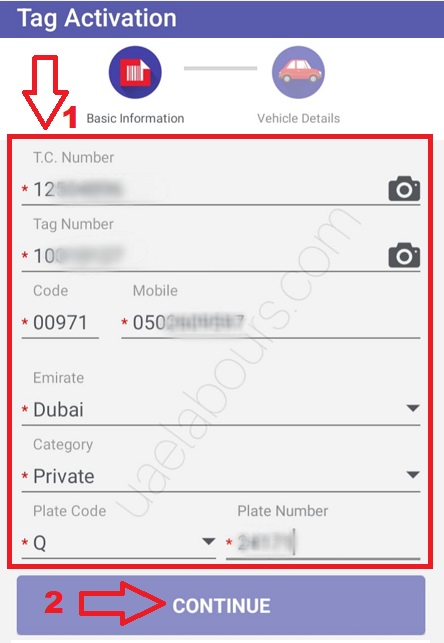 salik activation