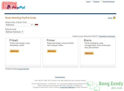 Cara Mudah Membuat Akun Paypal Tanpa Kartu Kredit