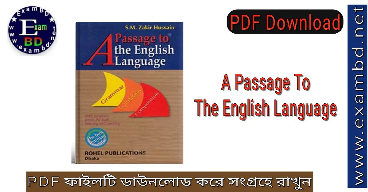 A passage To The English Language (Part 4) PDF