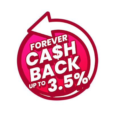 PG Mall, Pulangan Tunai, Forever Cashback,