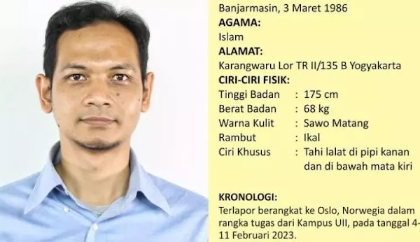 Dosen UII Terdeteksi di Amerika, Sama Siapa? Polri: Cuma Dia dengan Tuhan yang Tahu Karena Dia...