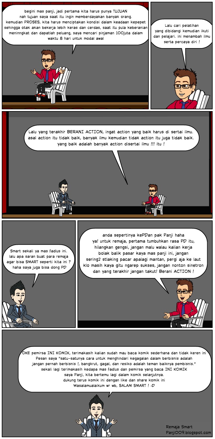 Ini Komik Pengusaha Muda Panji Blogspot