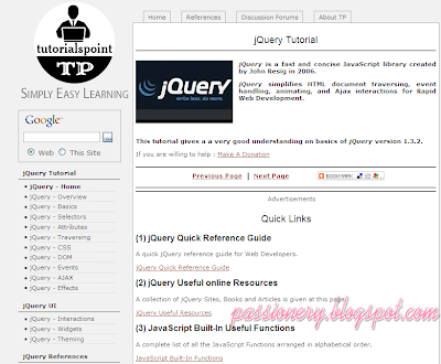 5 trang web hay để học JQuery