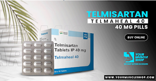 Telmisartan (telmaheal 40) 40 mg pills buy online