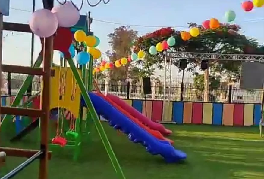 بالصور..افتتاح حديقة العائلات بنادي مطوبس