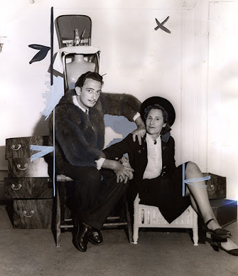 Gala and Salvador Dali, 1941. Courtesy of the San Francisco History Center, San Francisco Public Library. 