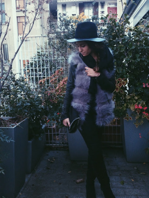 torna il freddo e mi tengo al caldo, torna il freddo e torno pure io, gilet di pelliccia, outfit fashion blogger, fashion need,valentina rago, fashion need blog, fashion blog, sammydress, gilet di pelliccia, eco pelliccia