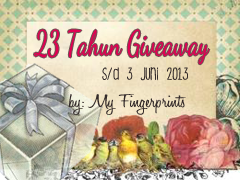 23 Tahun giveaway