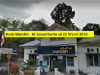 PT Bank Mandiri (Persero) Tbk, KC Sawahlunto sd 22 Maret 2019