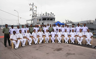 Indian Navy completes refit of Maldivian Coast Guard Ship Huravee