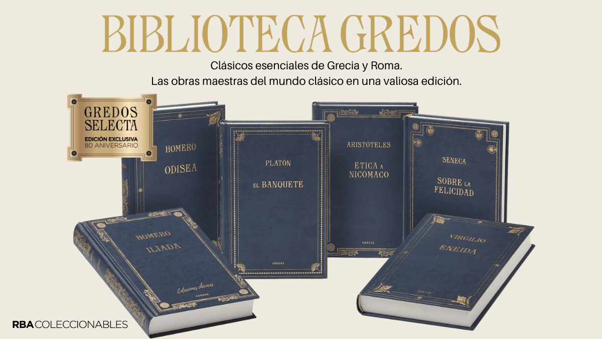 coleccion biblioteca gredos 80 aniversario rba mexico