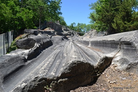 Glacial Grooves - looks like a waterslide