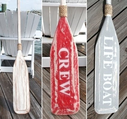 painted oars - completely coastal