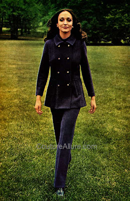 vintage pantsuit, 1969