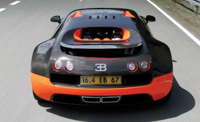 2011 Bugatti Veyron 16.4 Super Sport Rear