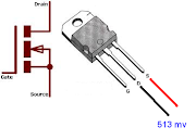 Prueba del transistor FET - MOSFET