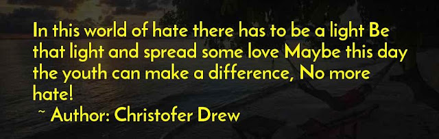 Spread Love not hate