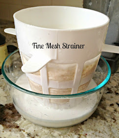 mesh strainer for almond milk