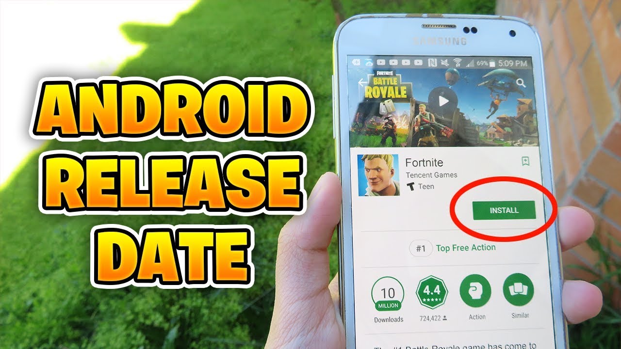 fortnite for android download link release date apk - fortnite android download date