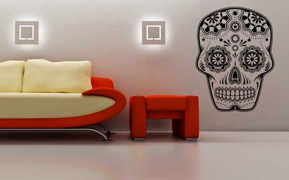 Skull Home Decor Decorated with skulls Join the fashion