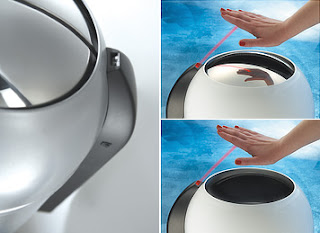 touchless trash can