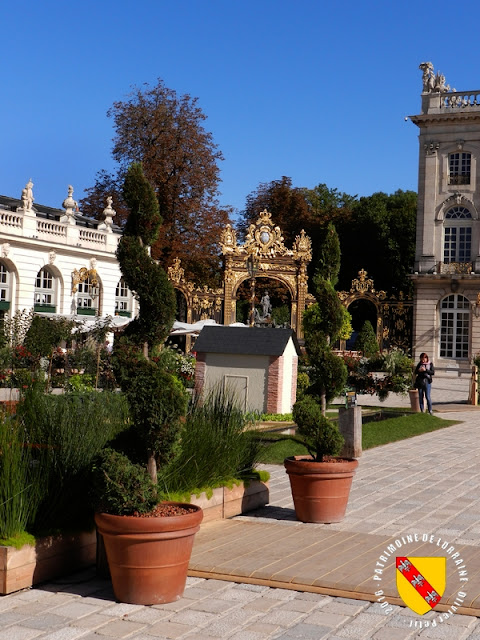 NANCY (54) - Place Stanislas : photos du jardin éphémère 2016