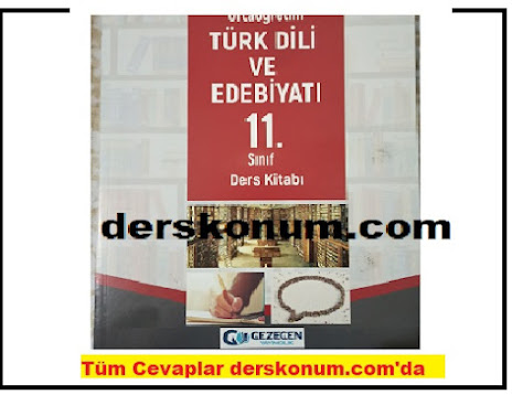 11. Sınıf Edebiyat GEZEGEN YAYINLARI Ders Kitabı PDF İNDİR