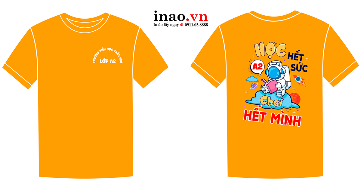 Áo lớp tiểu học Áo lớp tiểu học
