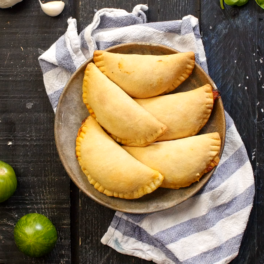 Empanadas de pizza en la airfryer