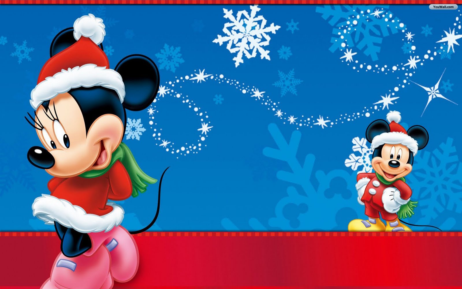 Mickey and Minnie Mouse Christmas