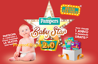 Logo Pampers Baby Star 2.0: ben 12 bambini diventano il volto delle iniziative Pampers e vincono 1 anno di fornitura