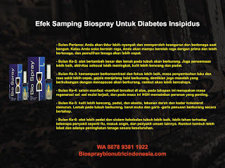 Efek Samping Biospray Untuk Diabetes Insipidus | WA 0878 9381 1922