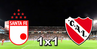 Santa Fé 1x1 Independiente