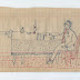 Wayne B. Blouch "Men Conducting business" 19th century folk art
Drawing
