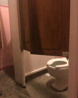 TOILET WITHOUT PRIVACY 