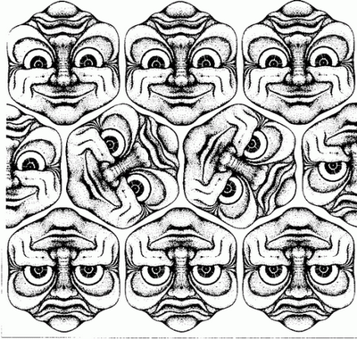 Rotating Face Illusion