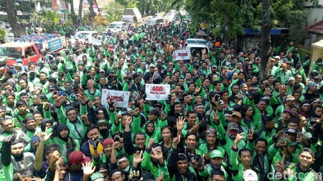 PSBB Jakarta Diberlakukan, Driver Ojol Minta Kompensasi